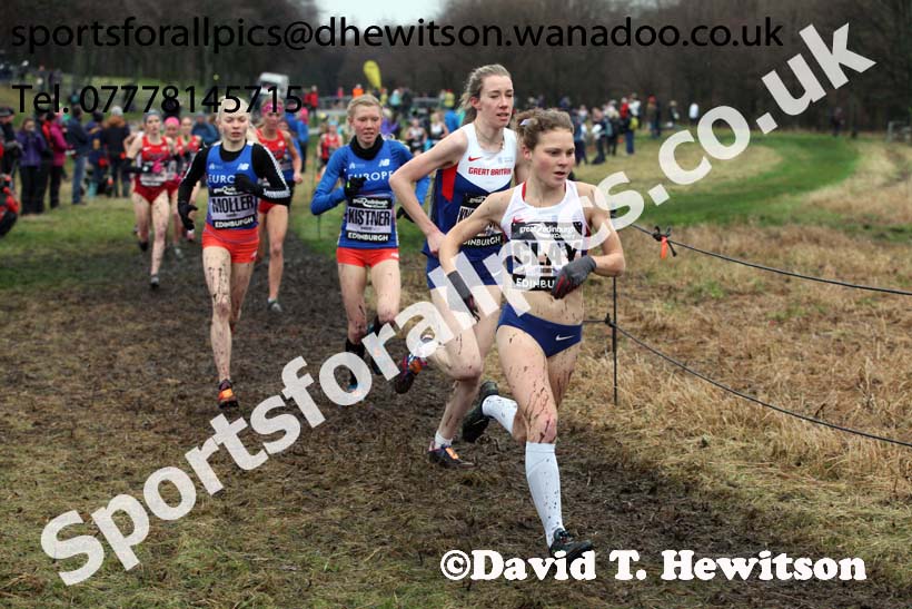 Junior womens Great Edinburgh Cross Country. Photo: David T. Hewitson/Sports for All Pics